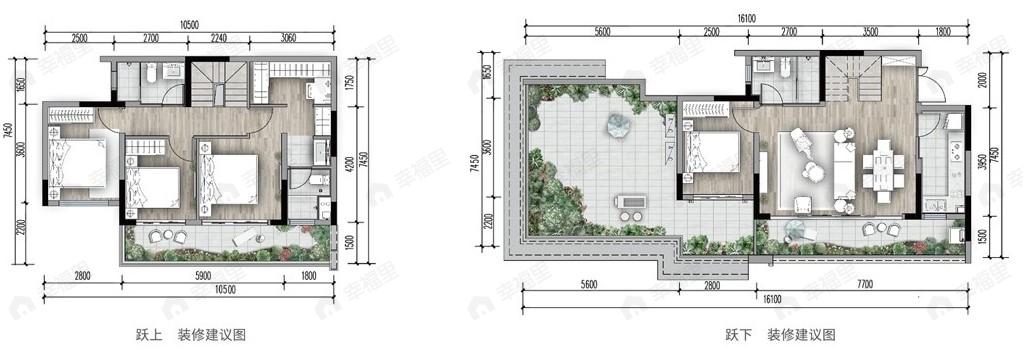 中交金科辰光4室2厅3卫户型图