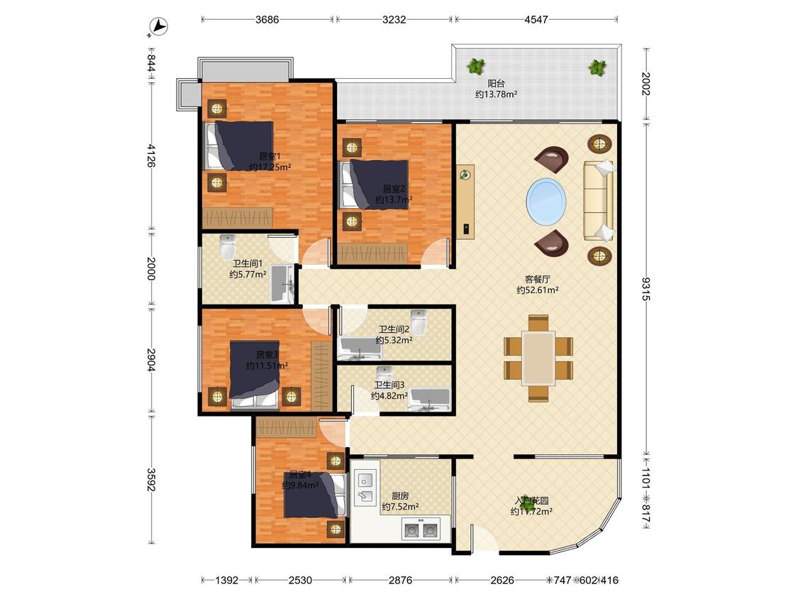 整租·江南海岸花园