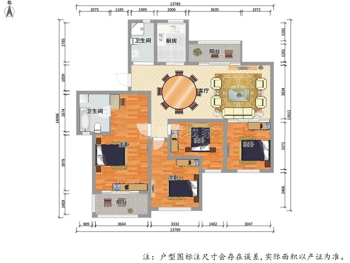 整租·爱家金河湾(北区)
