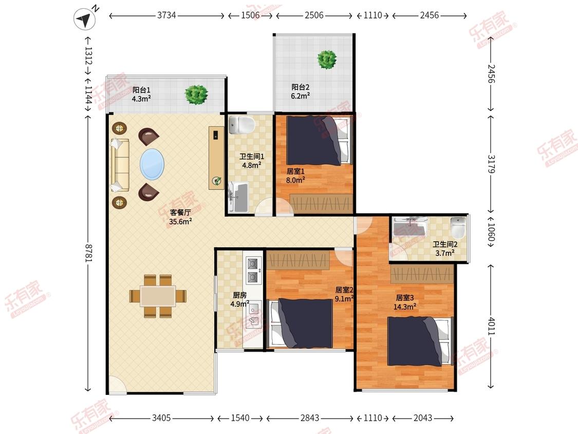 整租·东港印象