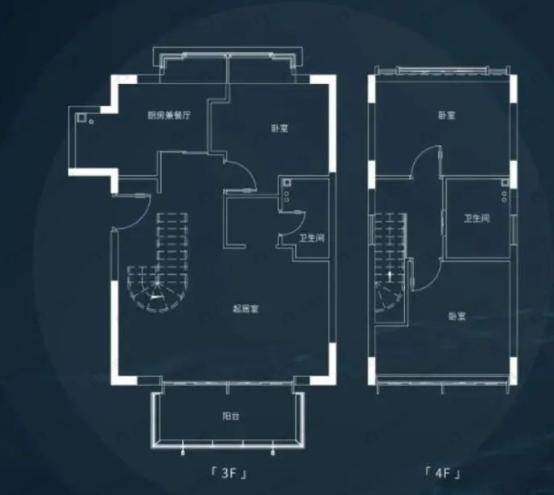 格力公园海德3室2厅2卫户型图