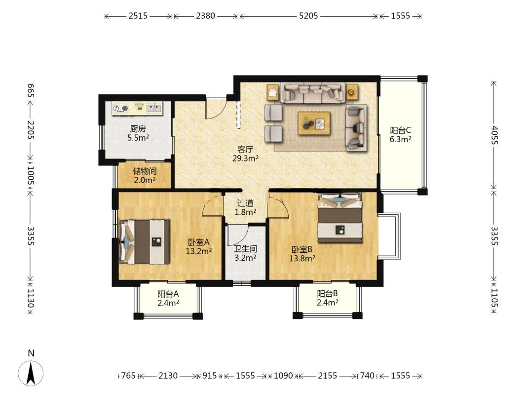 整租·金色池塘