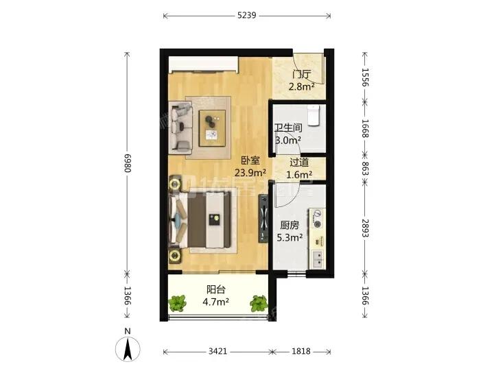 合租·天赐良园(东区)