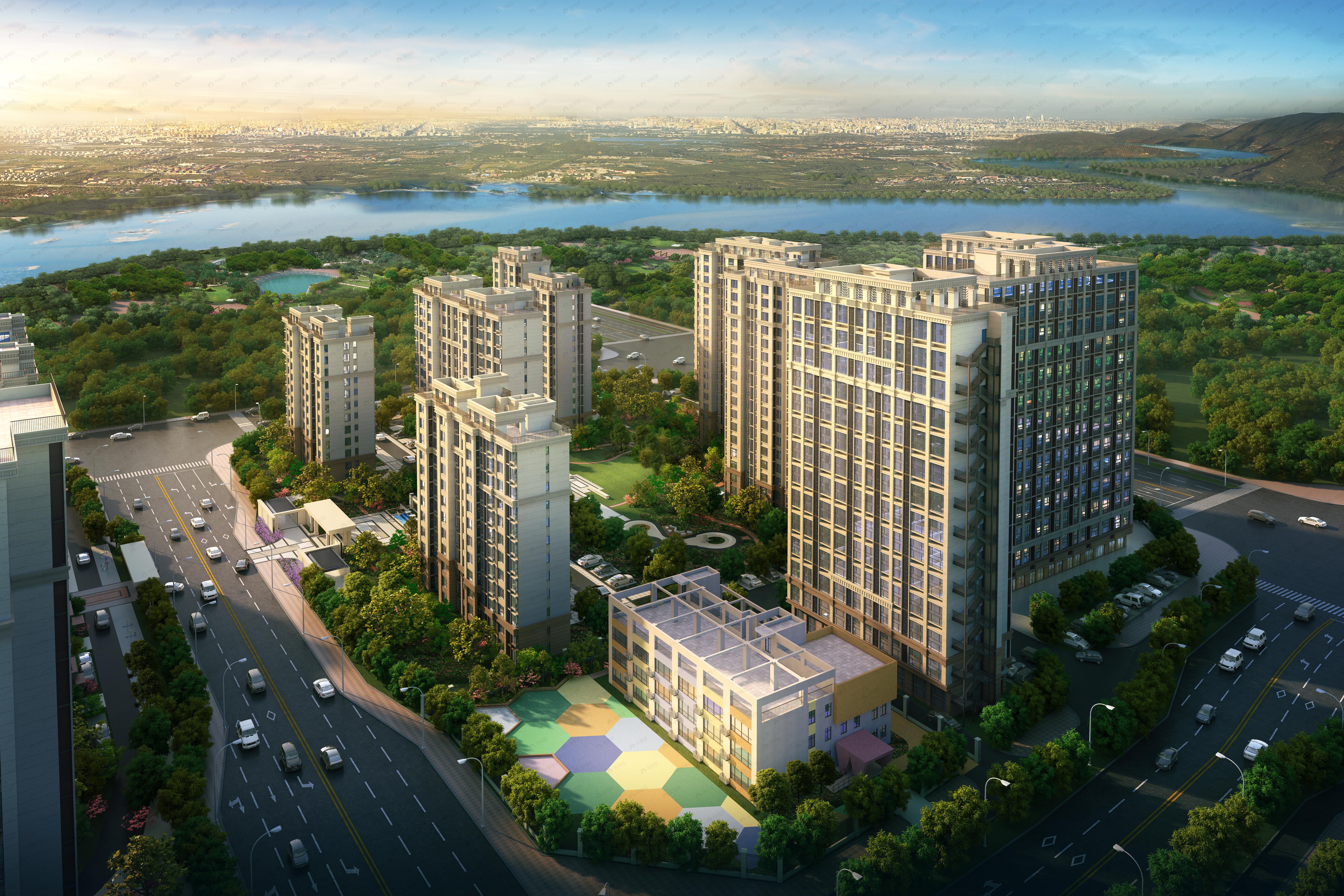 京投发展璟悦府效果图