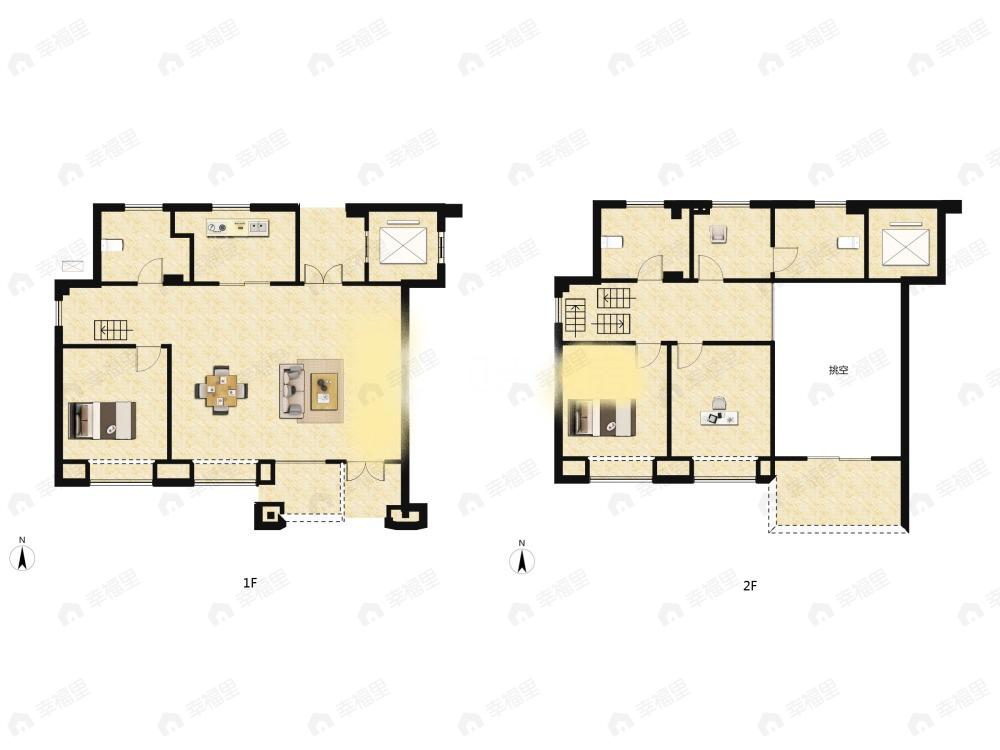 光谷未来城3室2厅3卫户型图