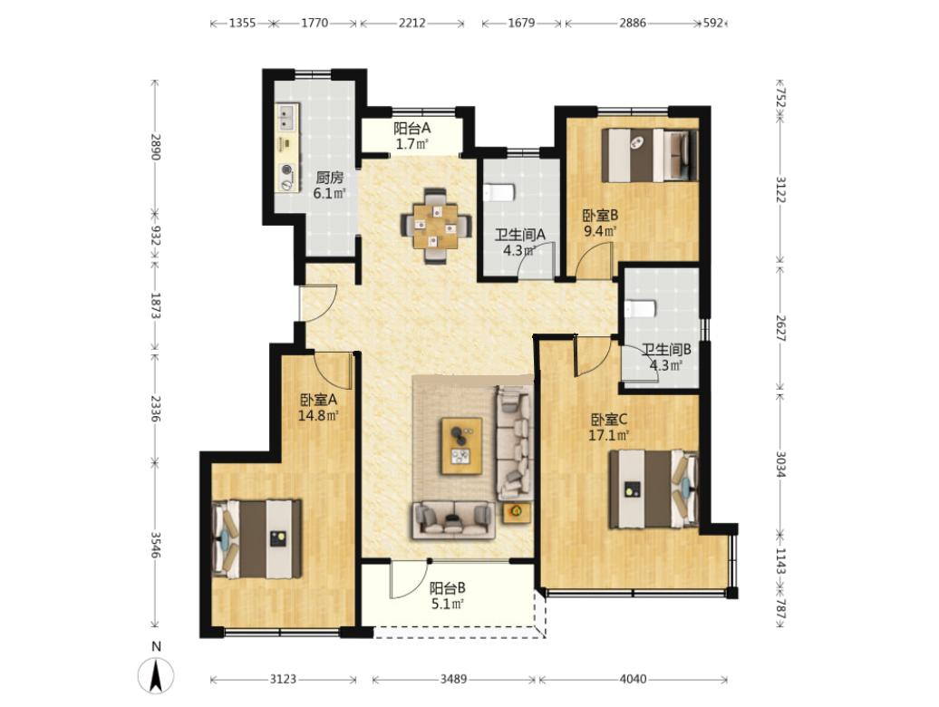 整租·灵山湾壹号