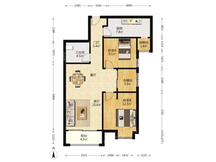 整租·曲江华著中城