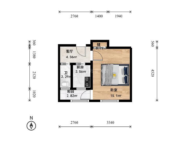 整租·百万庄南街小区