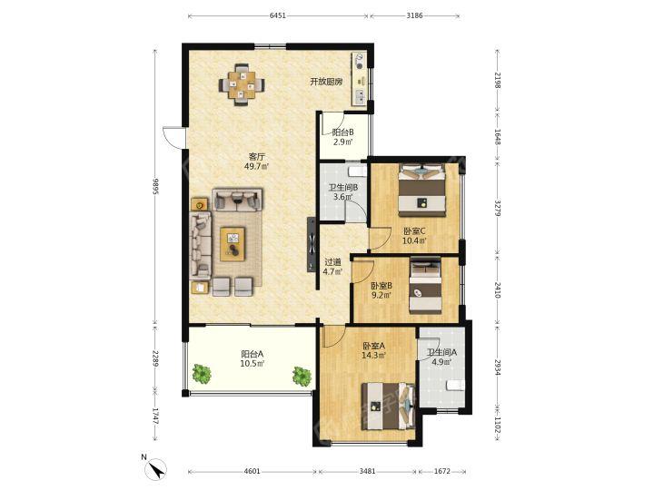 整租·东方天澜汇