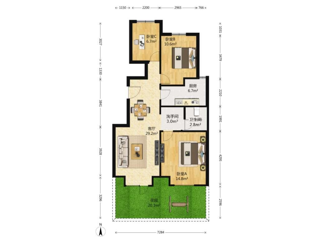 整租·万科四季雅园