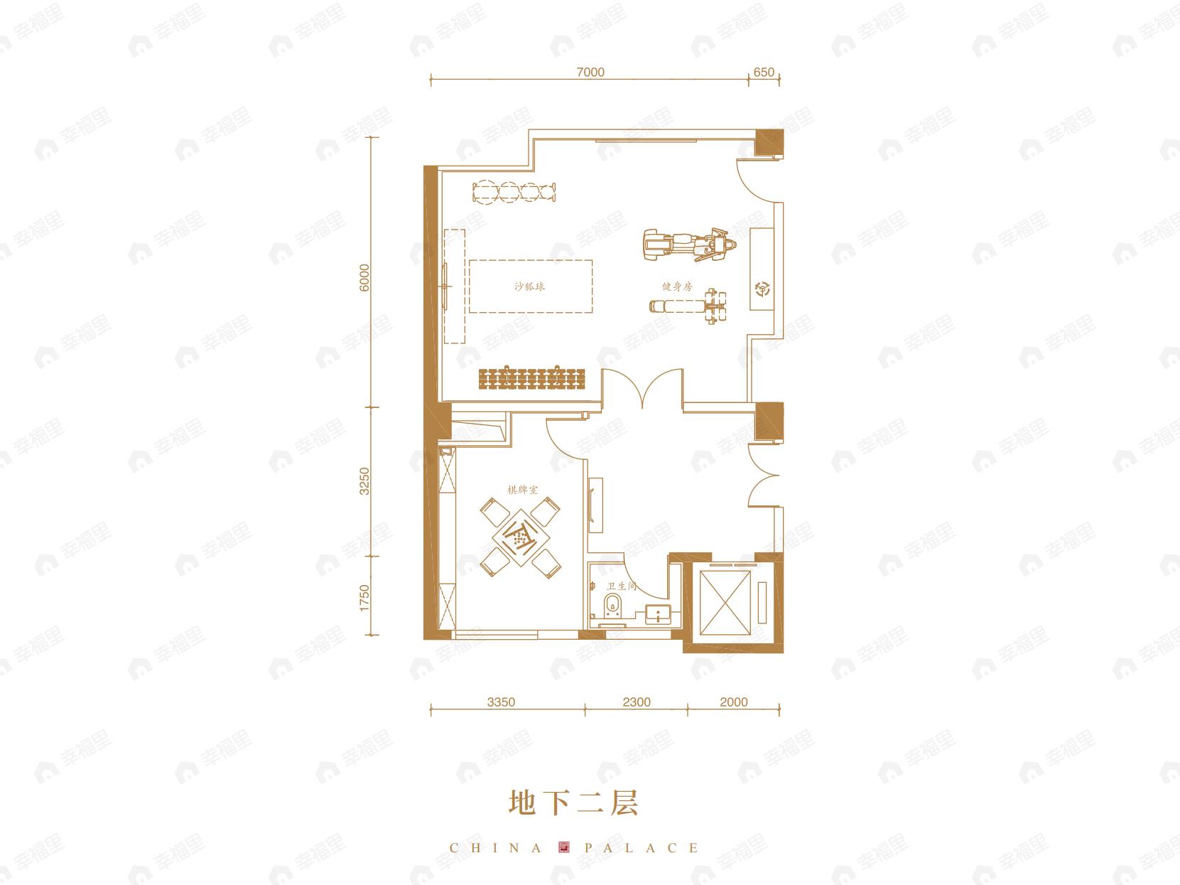 葛洲坝中国府4室2厅6卫户型图