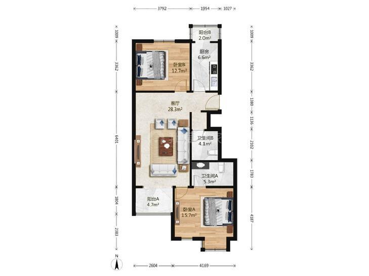 整租·腾龙家园