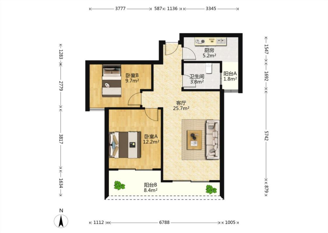 整租·夏商大学康城(南区)