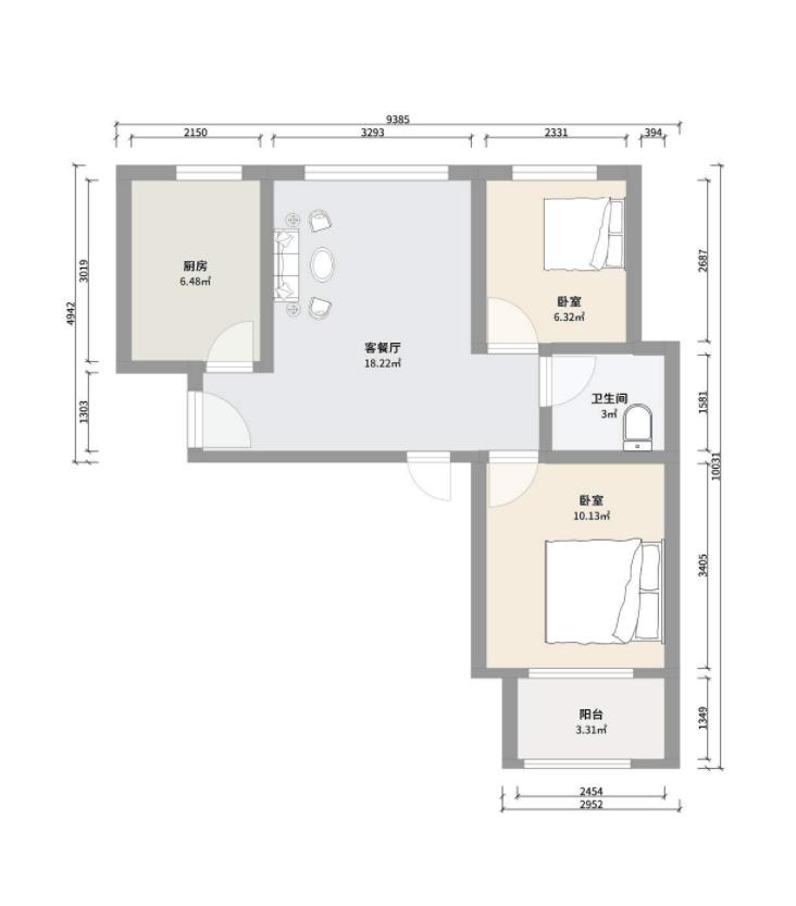 整租·中房绿博景苑