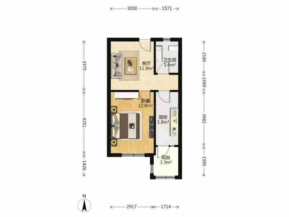 整租·滨河新苑