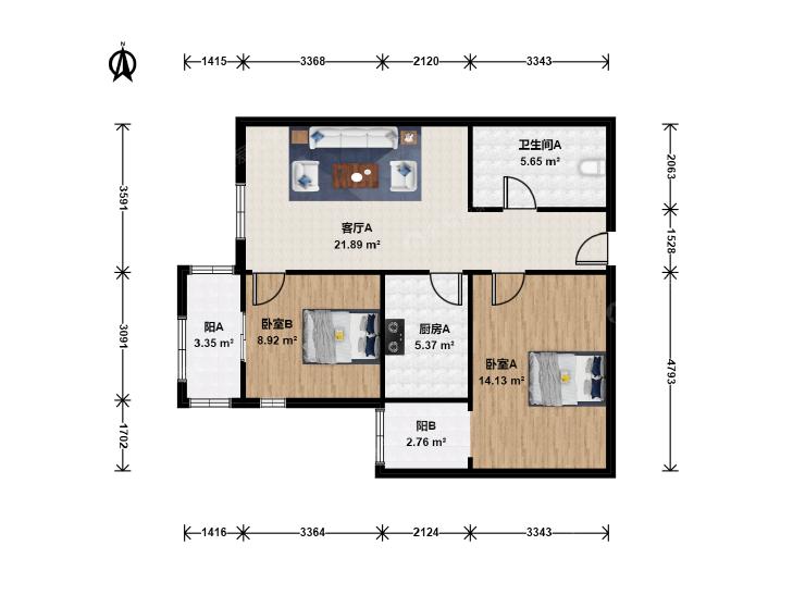 整租·玉海园(三里)