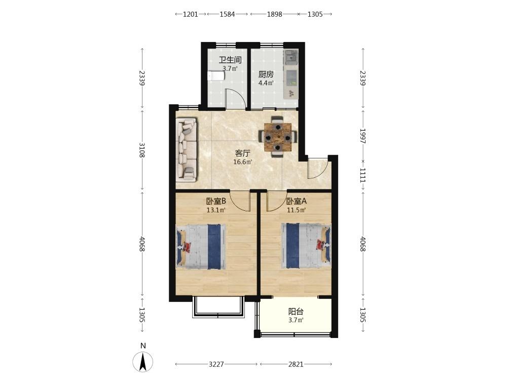 整租·天景山公寓(瑞庭苑)