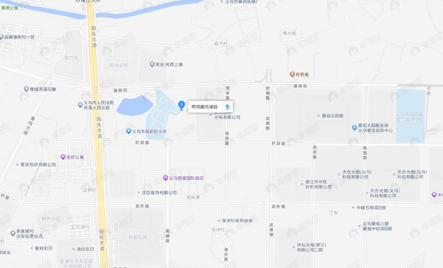 商城嘉悦澜庭效果图