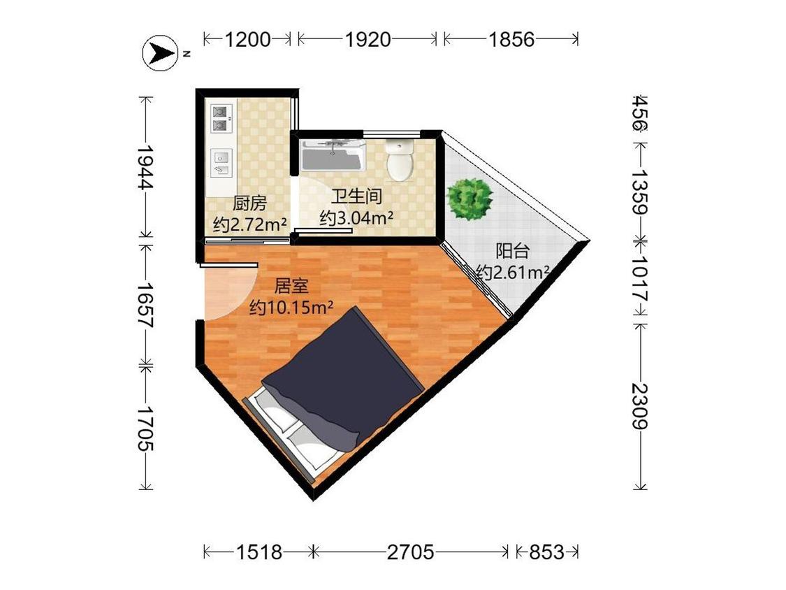 整租·京基御景华城