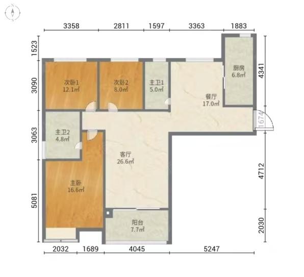 整租·恒大名都