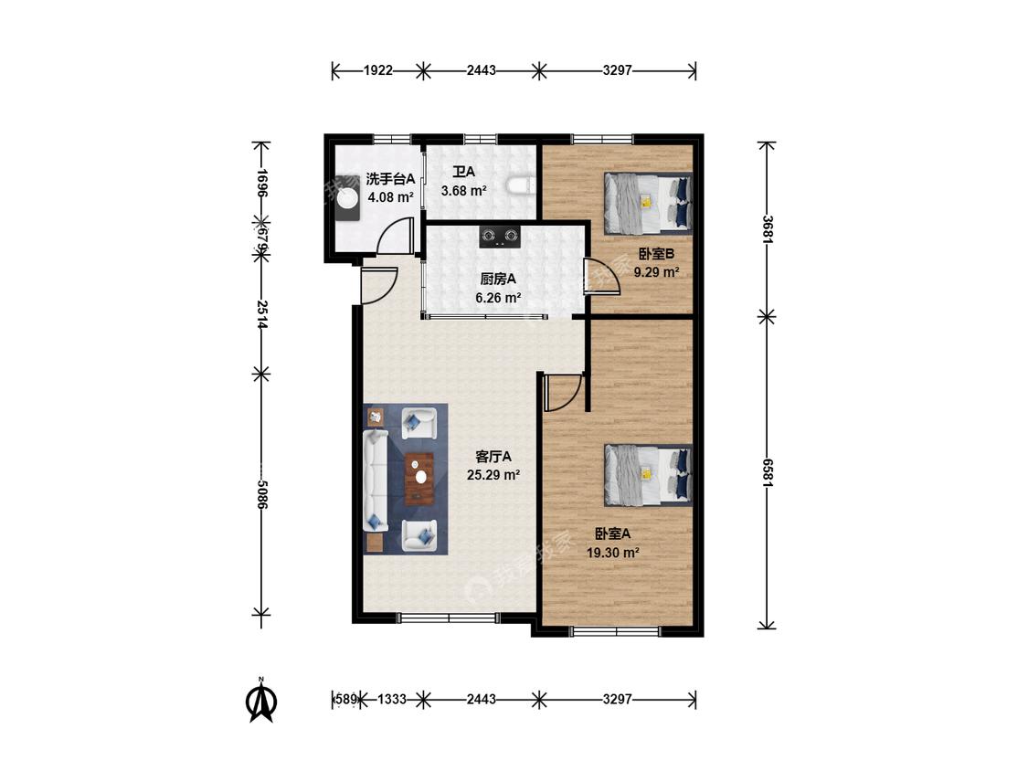 整租·六里嘉园