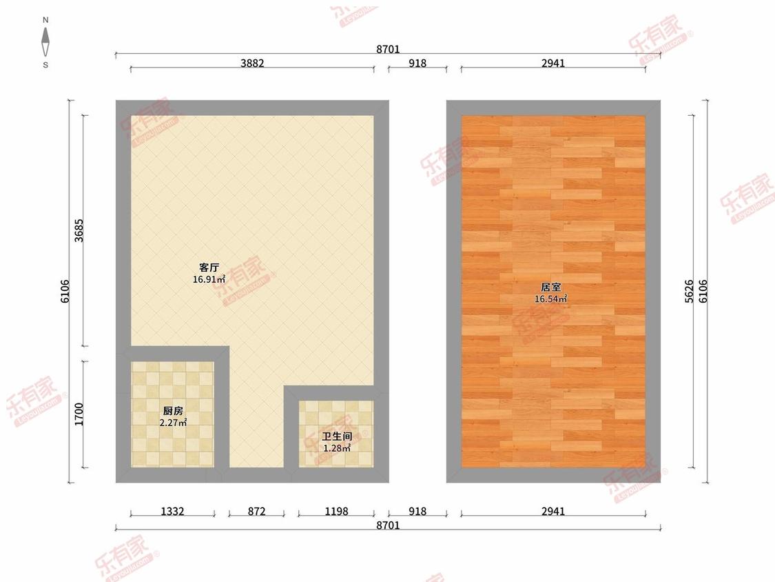 整租·江海万达广场