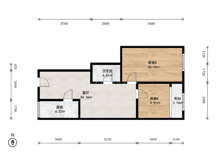 整租·白家庄(东里)
