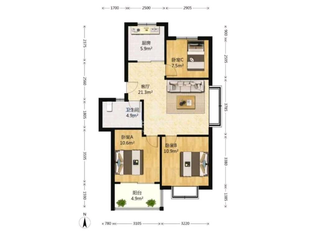 整租·盛华未来城