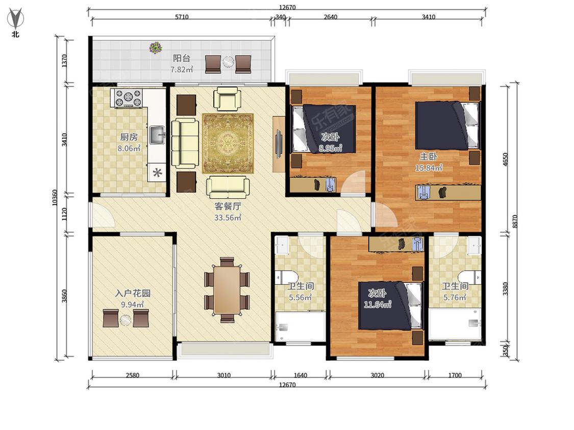 整租·江悦城公园里