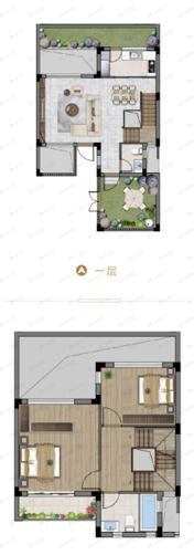 恒厚甬山阳光府4室2厅4卫户型图