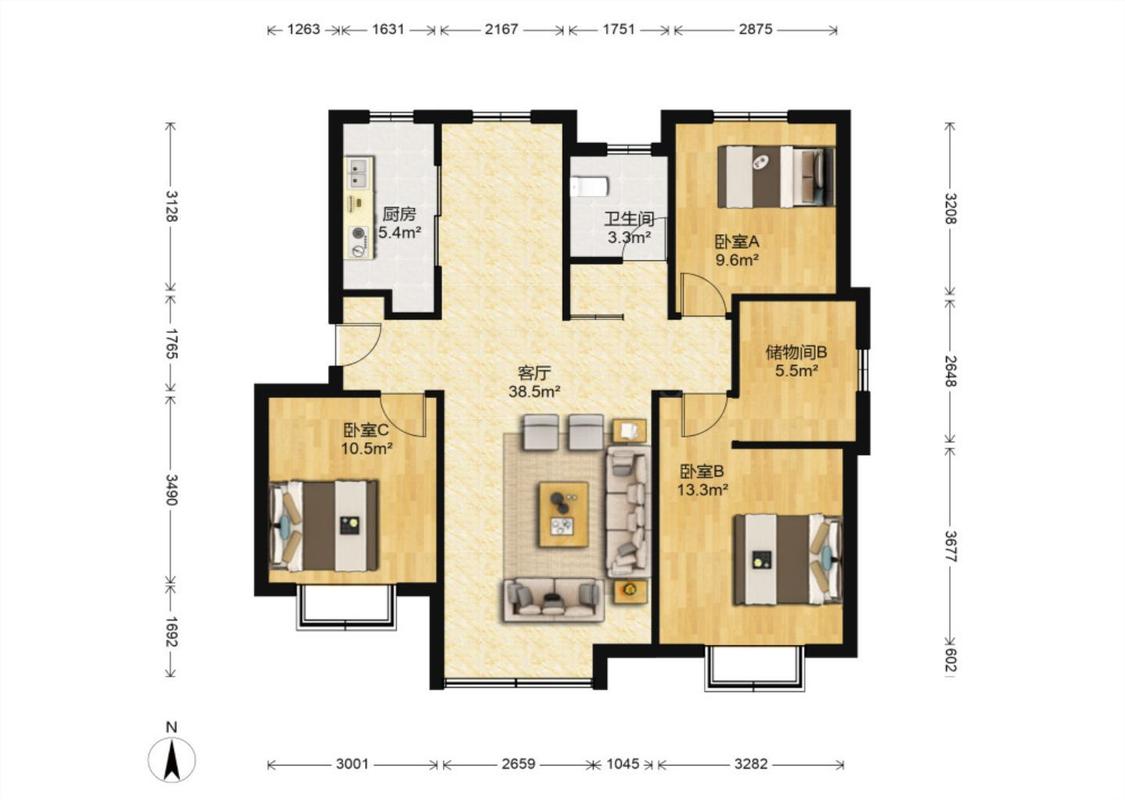 整租·世茂诺沙湾(四五期)