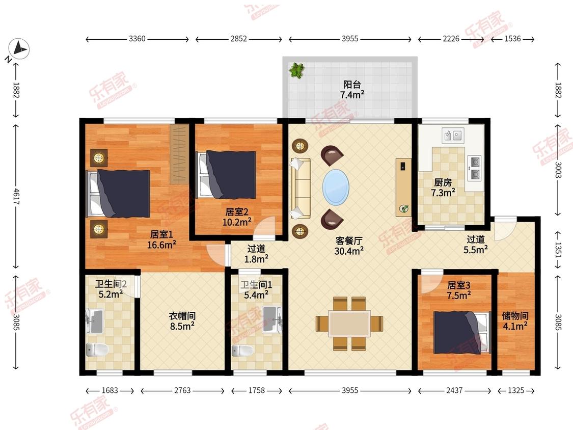整租·澳城花园(北区)
