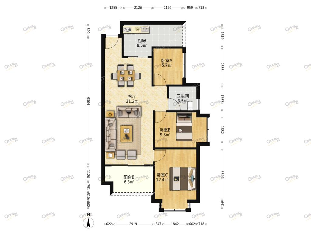 整租·鼎峰国汇山