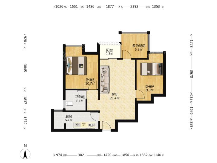 整租·保利西雅图(二期）