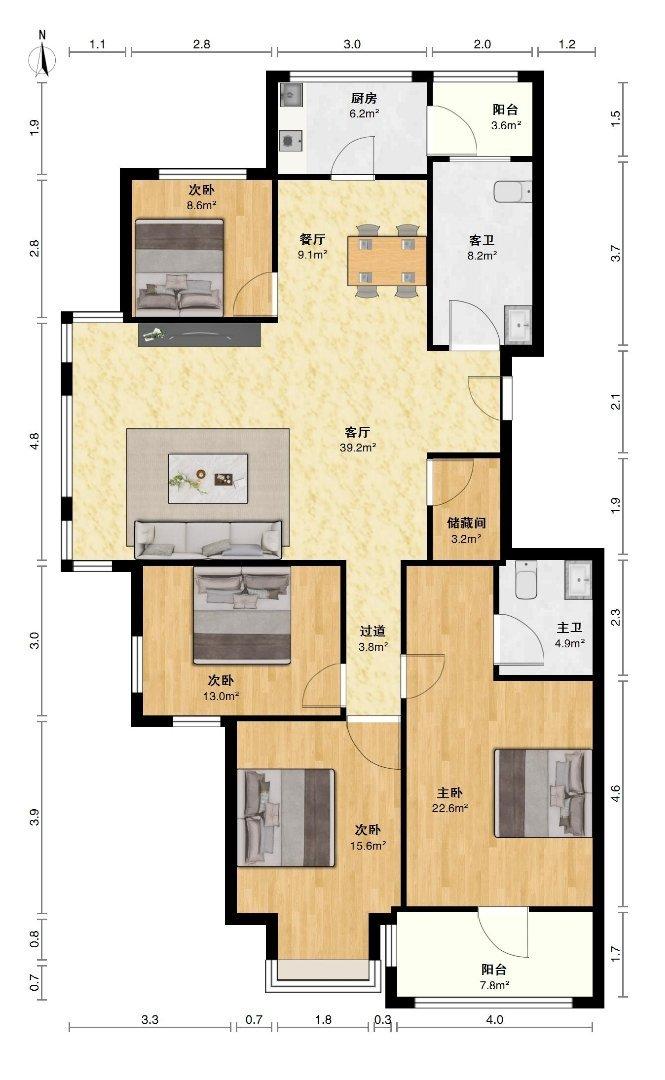 整租·华鑫香港城