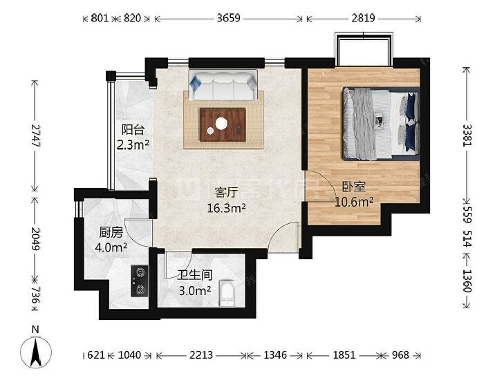 合租·润龙家园