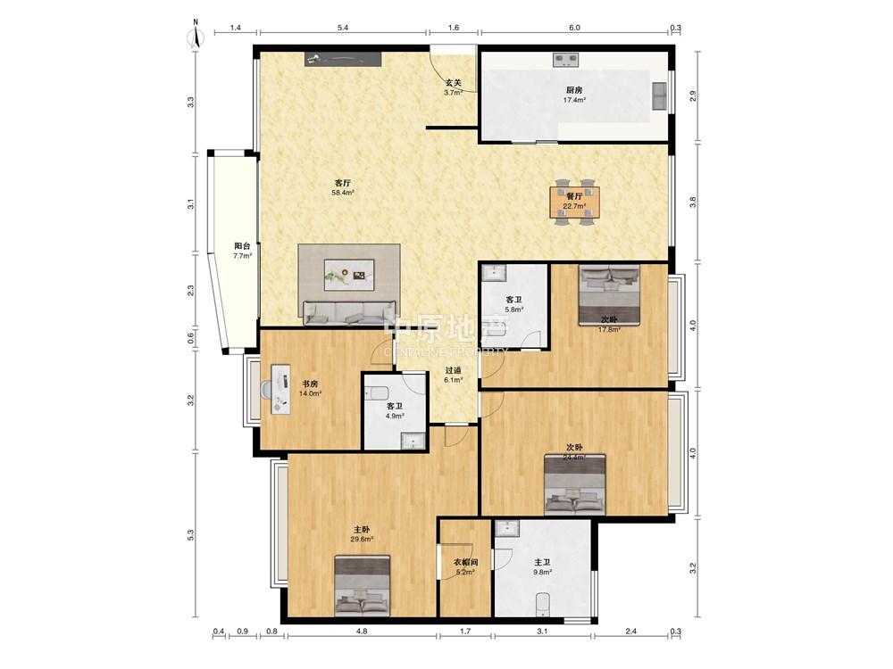 整租·中粮海景壹号