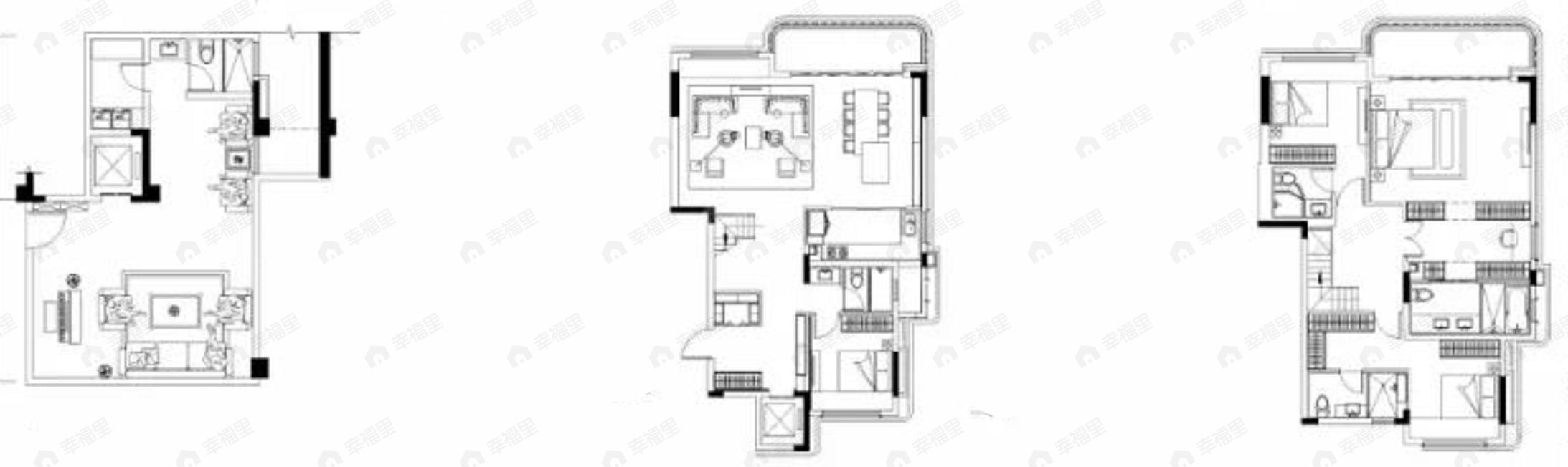 云门天玺4室2厅5卫户型图