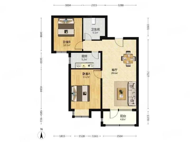 整租·金融街金色漫香郡(北区)