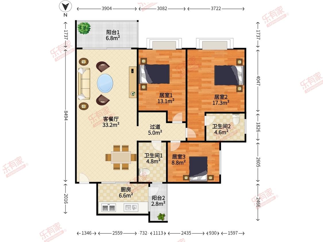 整租·恒大御景半岛