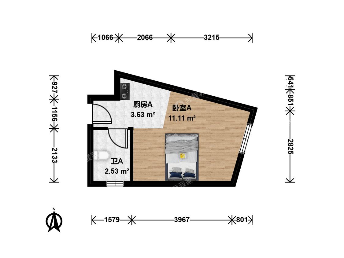 整租·北街家园(八区)
