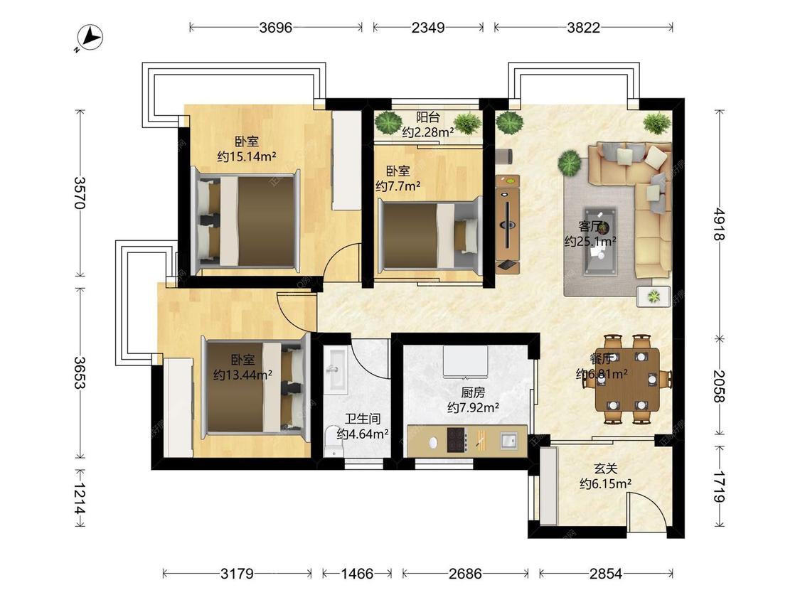 整租·华发世纪城(四期)