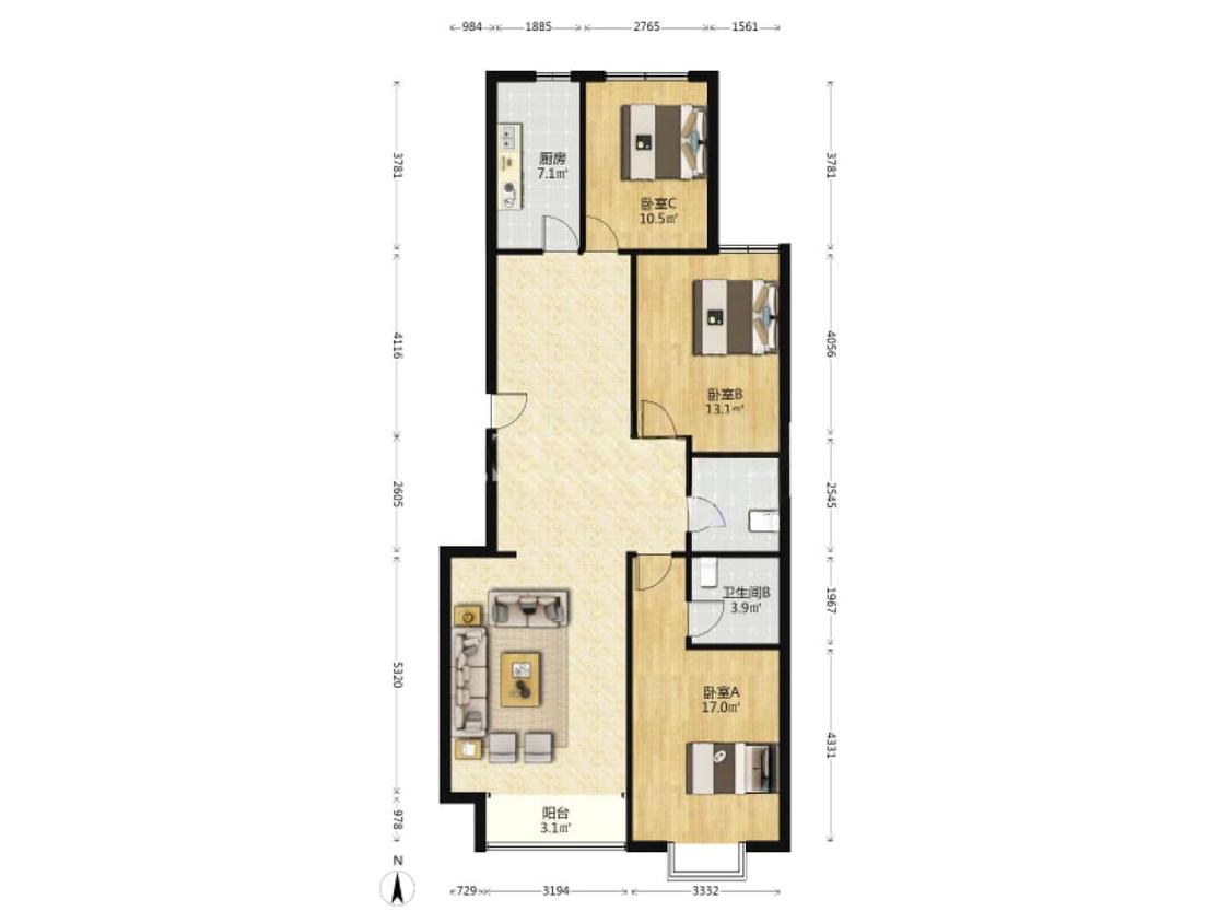 整租·巨华融城百汇