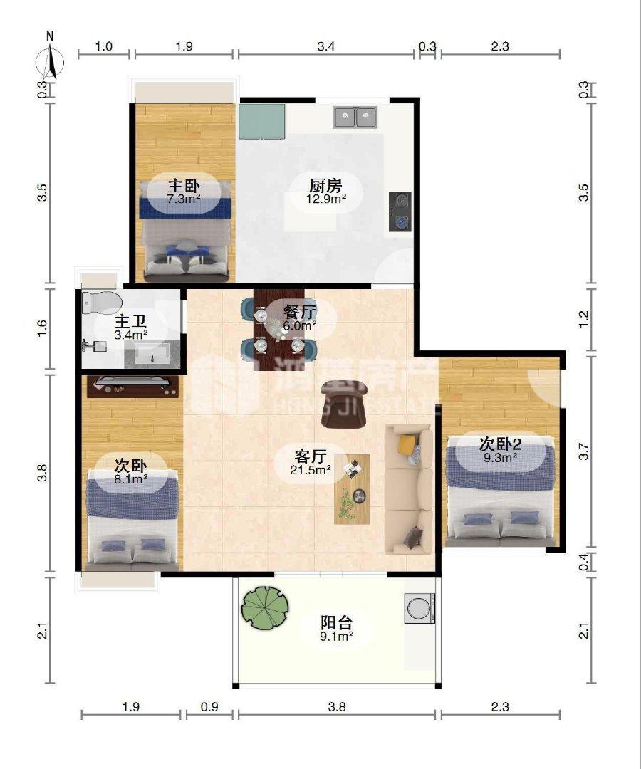 整租·锦海东方银座