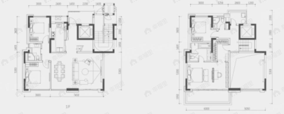4室2厅3卫建面357平户型图