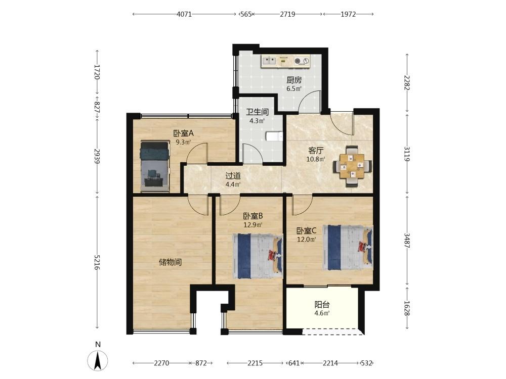 整租·金地湖城艺境