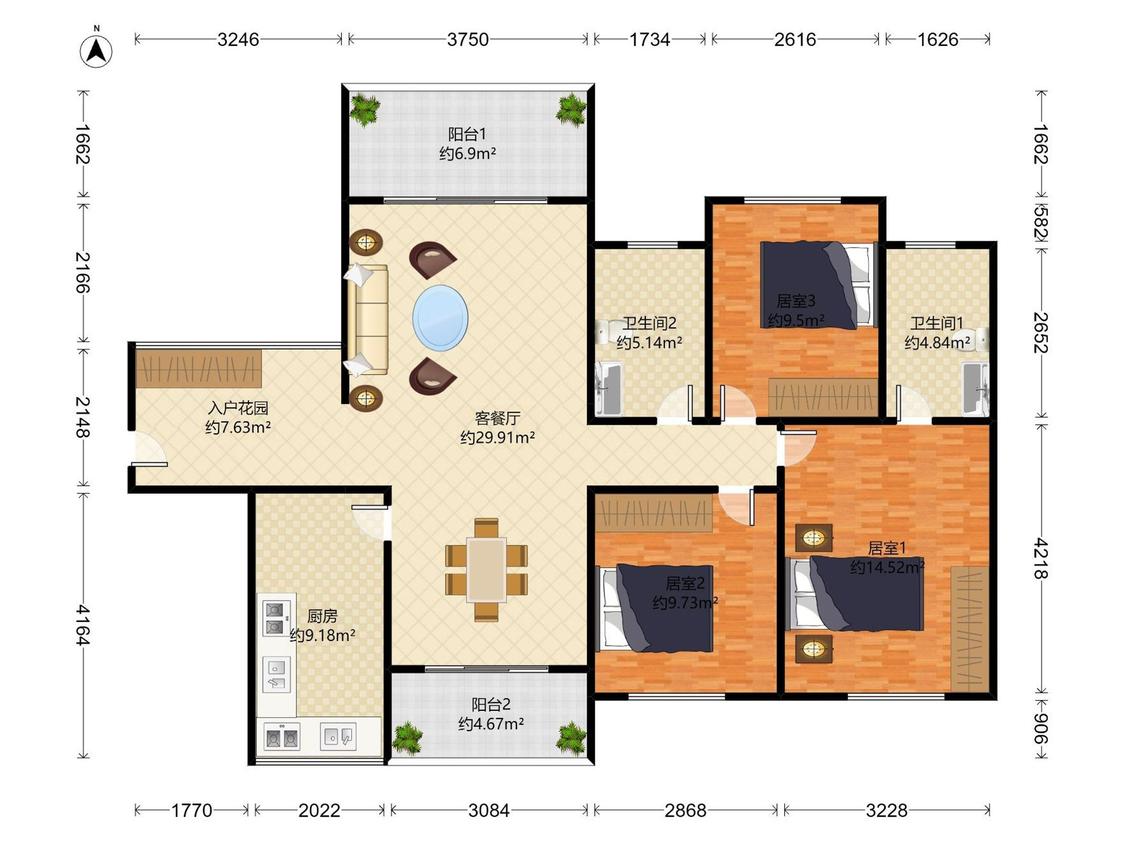 整租·广联博爵