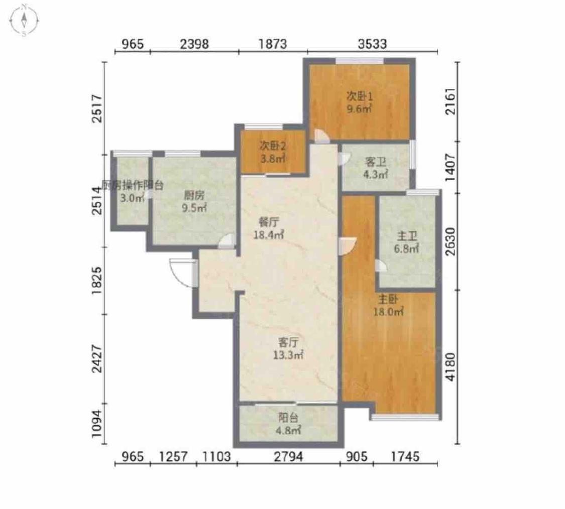 整租·静安枫景苑