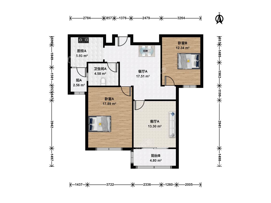 整租·君莲新城(广润苑)