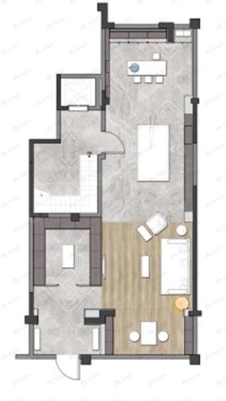 普罗理想国4室4厅4卫户型图